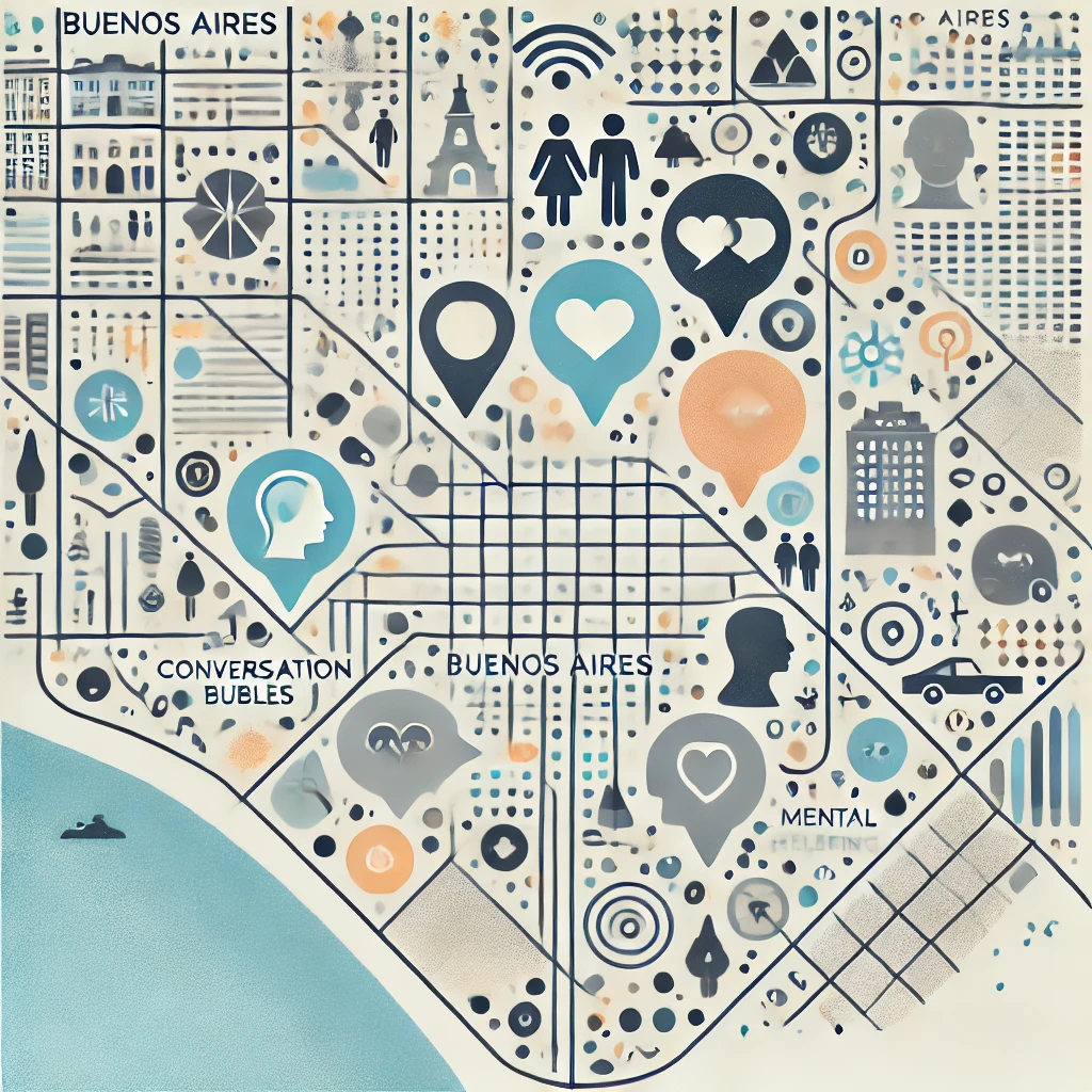 A Map of Psychotherapy in Buenos Aires, Argentina